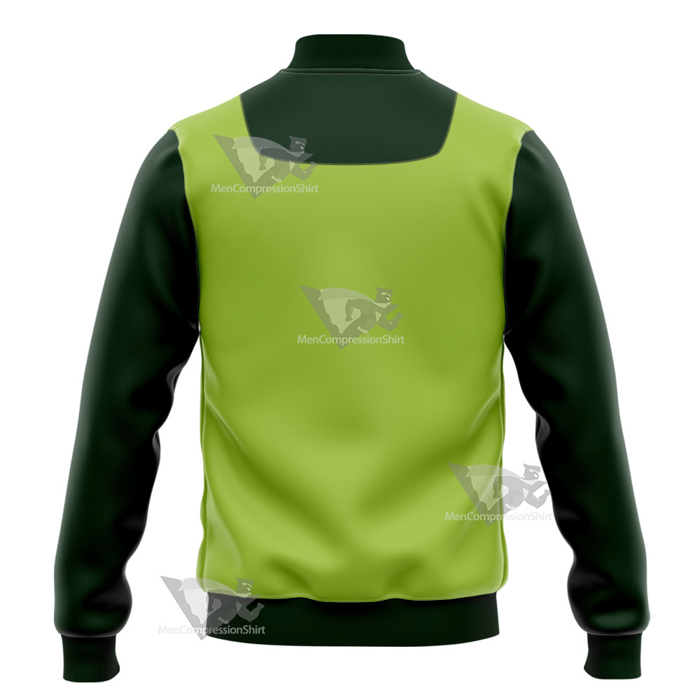 Cucumber Quest Peridot Green Cosplay Varsity Jacket