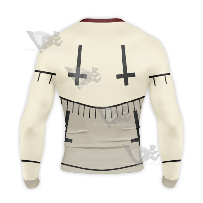 Cult Of The Lamb Baal White Long Sleeve Compression Shirt