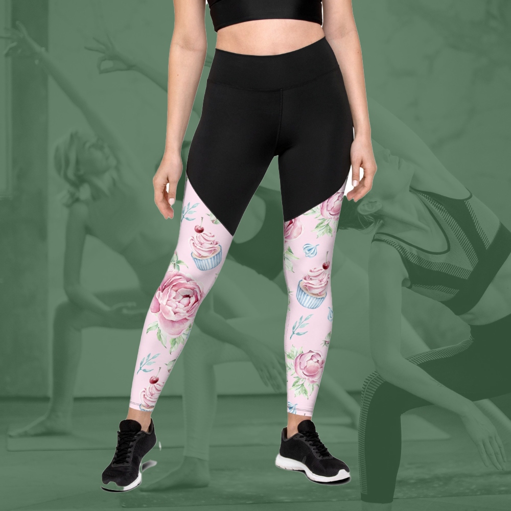 Cupcakes Women Compression Legging