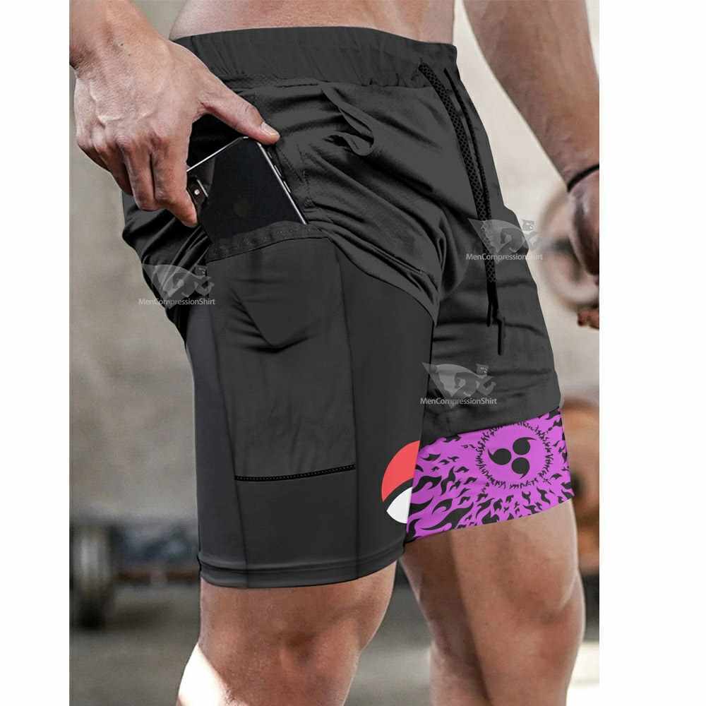 Cursed Uchiha Compression Shorts