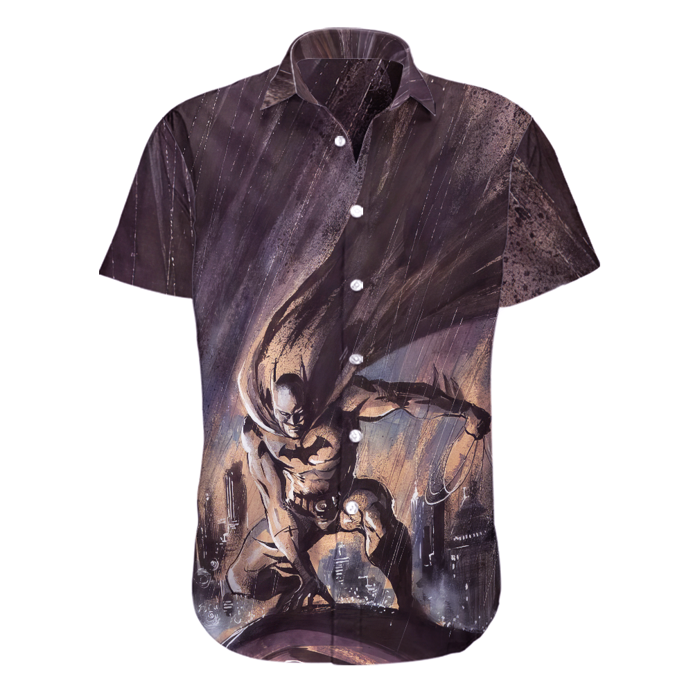 Custom Batman 3d Printed Hawaiian Shirt For Bold Fashion