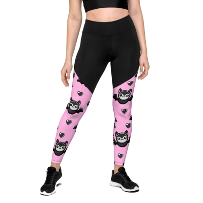 Cute Bats Women Compression Legging