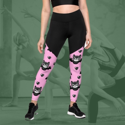 Cute Bats Women Compression Legging