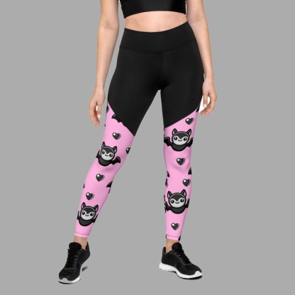 Cute Bats Women Compression Legging