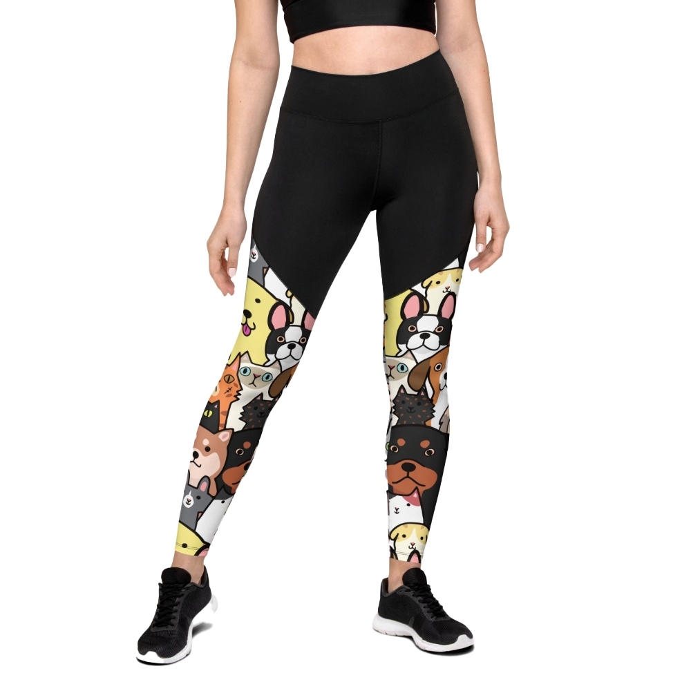 Cuteness Overload Women Compression Legging