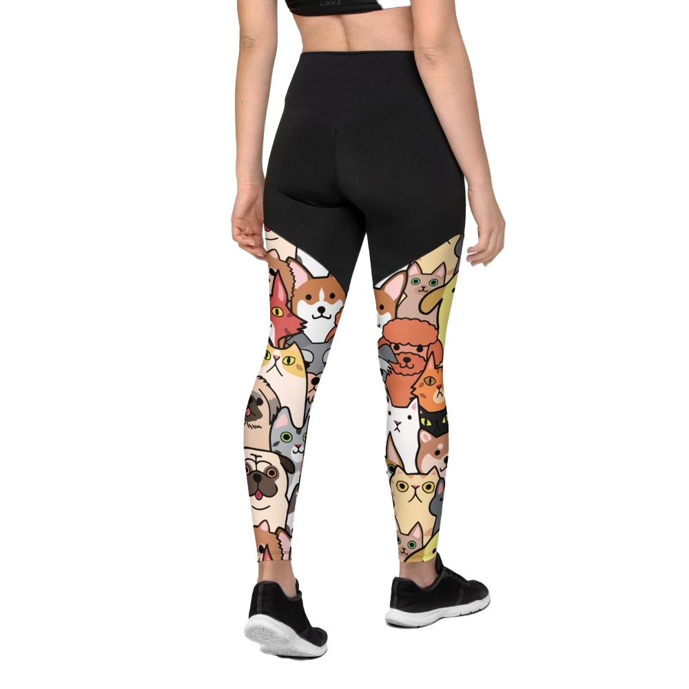 Cuteness Overload Women Compression Legging