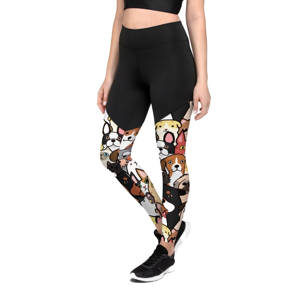 Cuteness Overload Women Compression Legging