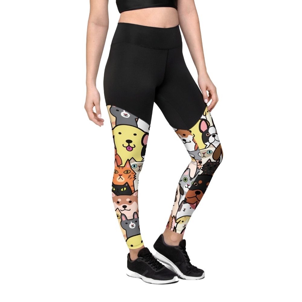 Cuteness Overload Women Compression Legging