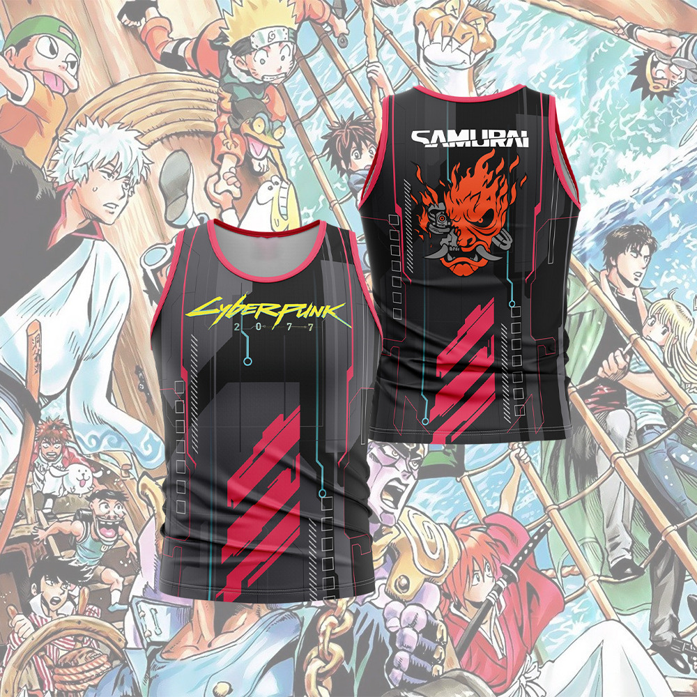 Cyberpunk 2077 Sleeveless Compression Shirt