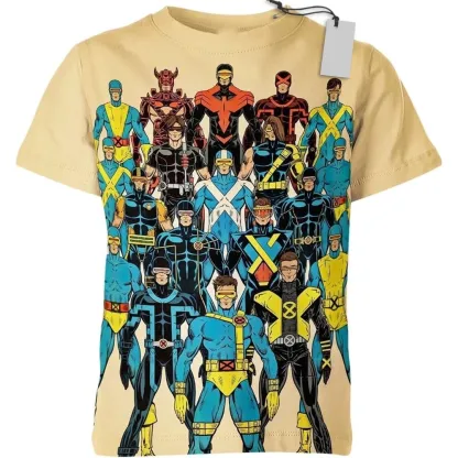 Cyclops Superpower Heroes T-Shirt X-Men Superpower Heroes T-Shirt Heroic Universe Shir
