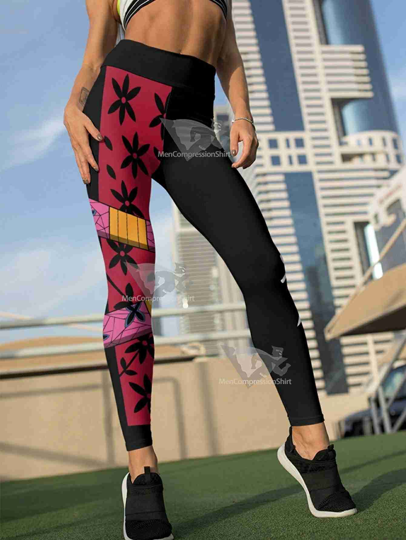 Daki Fashion Women Compression Leggings