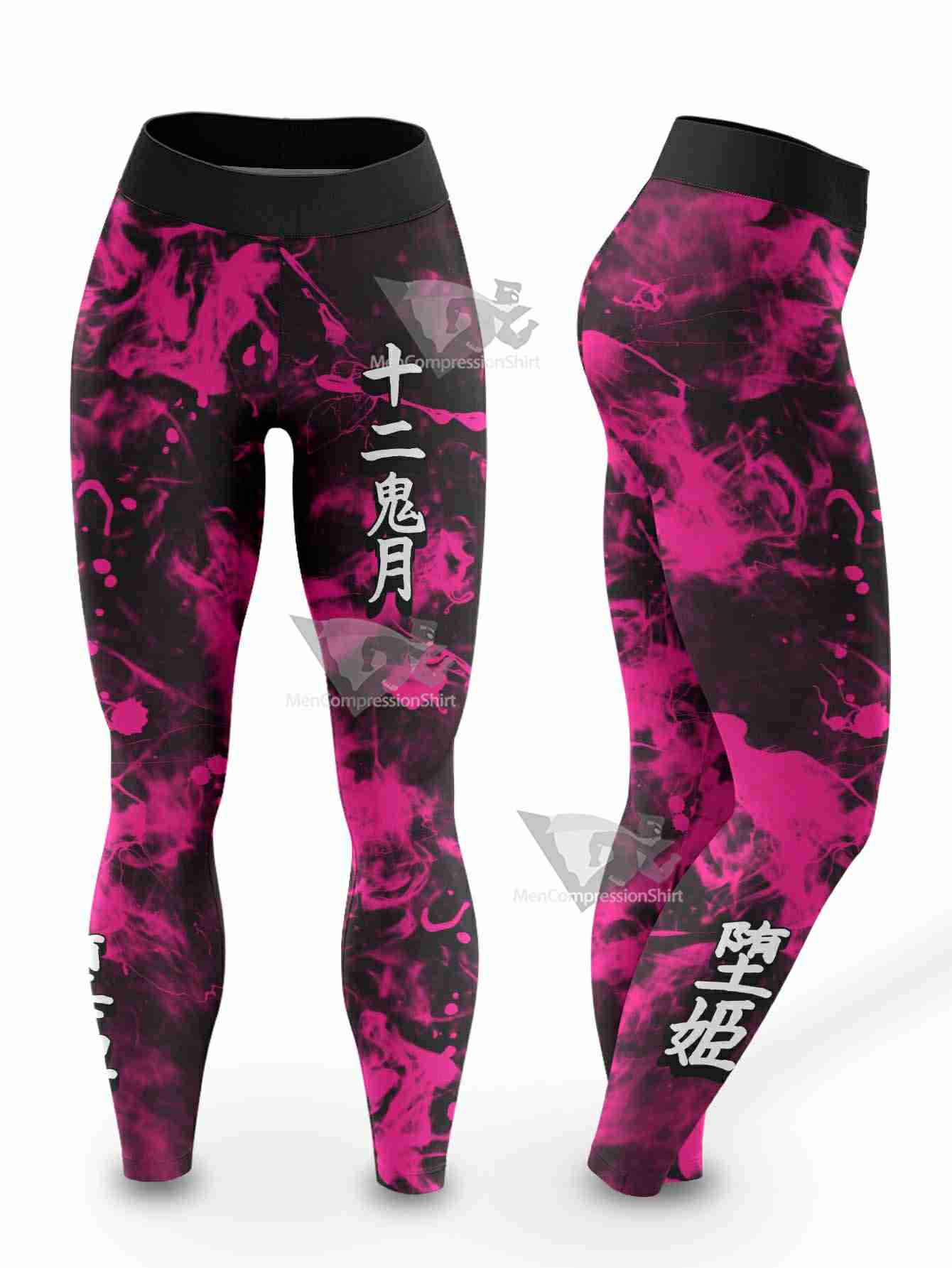 Daki Tie Dye Women Compression Leggings
