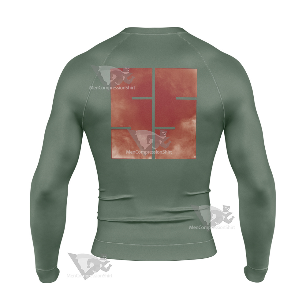 Danganronpa 2 Komaeda Nagito Long Sleeve Compression Shirt