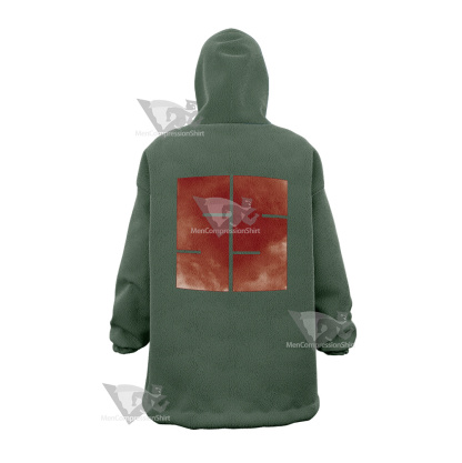 Danganronpa 2 Komaeda Nagito Snug Oversized Blanket Hoodie