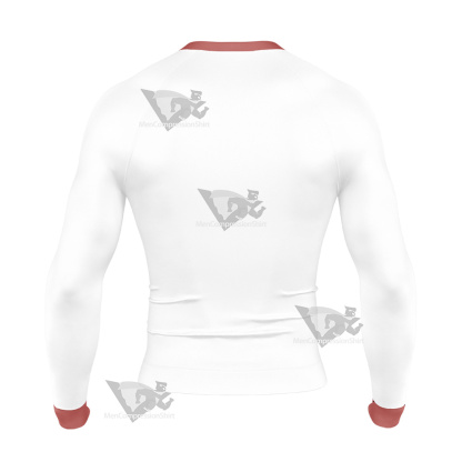 Danny Phantom White Cosplay Long Sleeve Compression Shirt