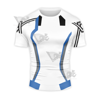 Darling In The Franxx Ichigo White Short Sleeve Compression Shirt