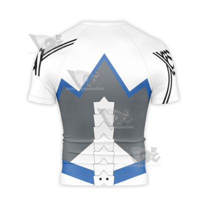 Darling In The Franxx Ichigo White Short Sleeve Compression Shirt
