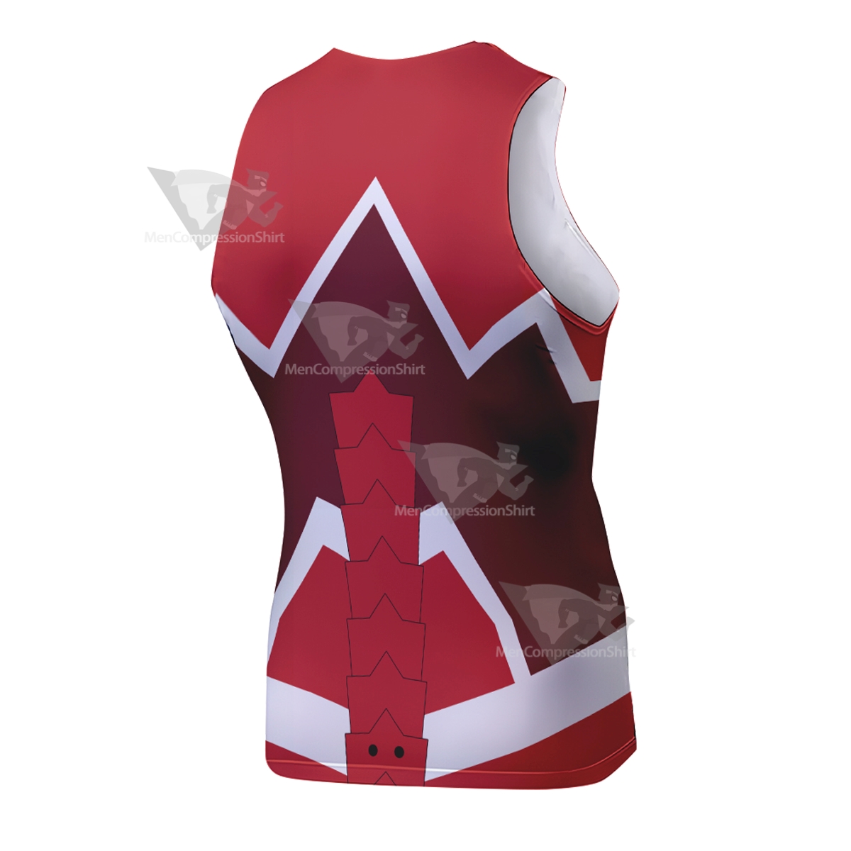 Darling In The Franxx Zero Two Code 002 Red Sleeveless Compression Shirt