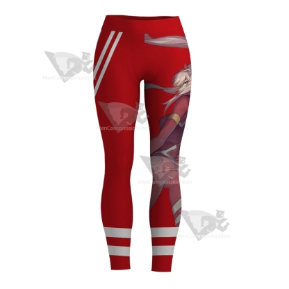 Darling In The Franxx Zero Two Code 002 Red Women Compression Legging-MensCompressionShirt