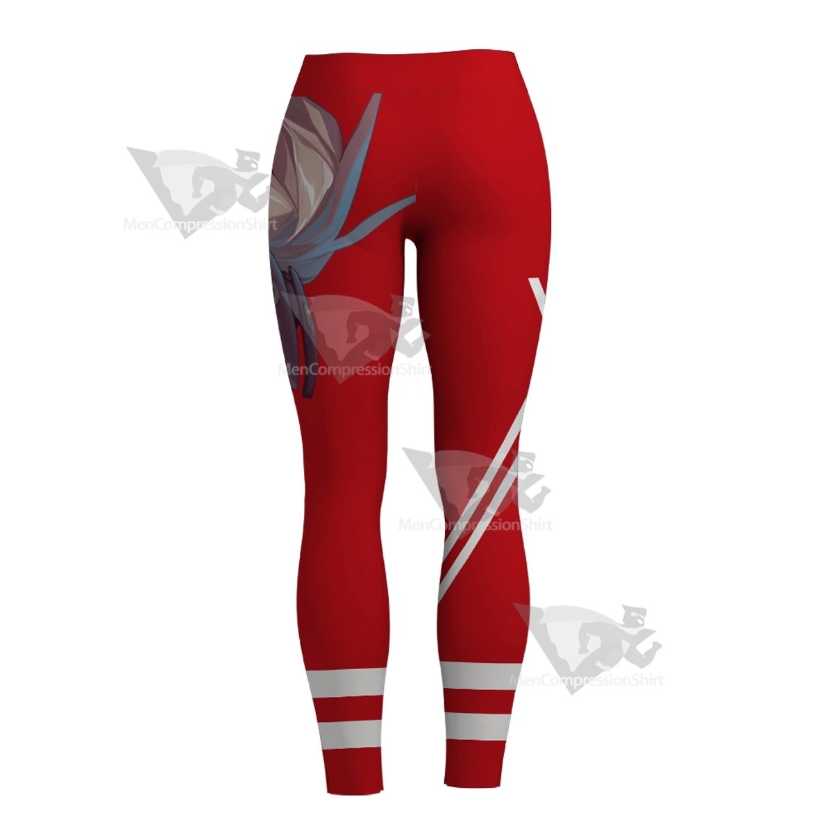 Darling In The Franxx Zero Two Code 002 Red Women Compression Legging-MensCompressionShirt