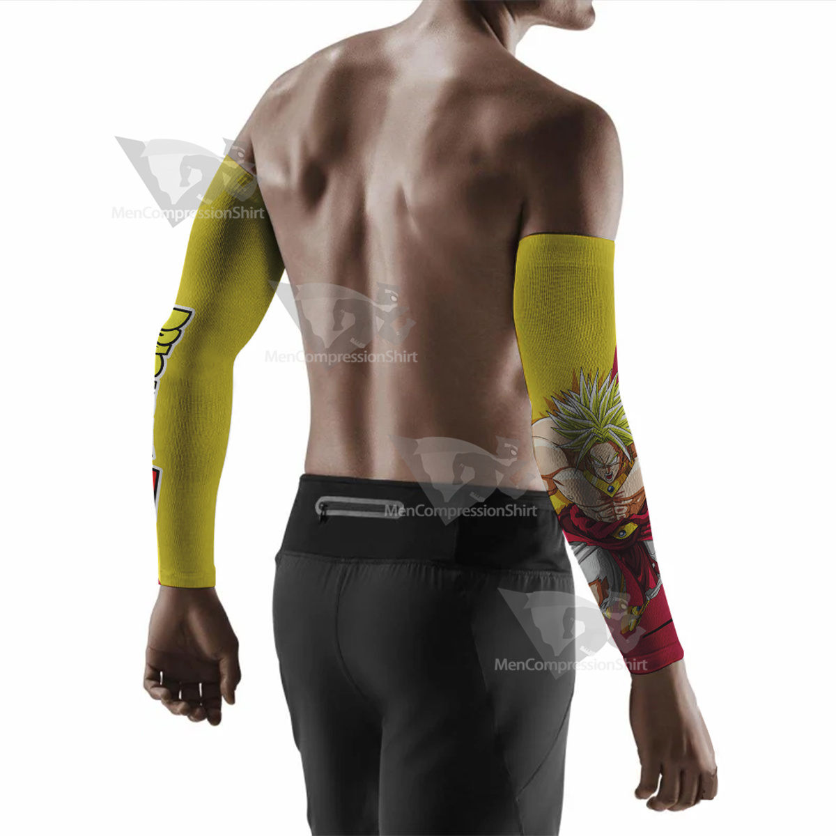 Dbz Super Broly Dragon Ball Z Compression Arm Sleeve