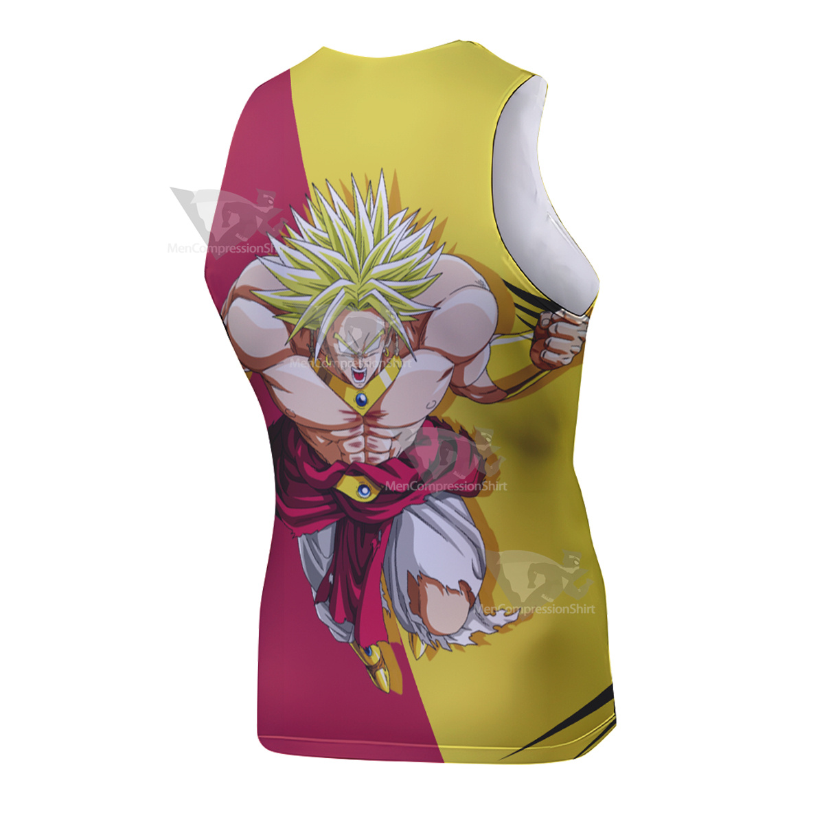 Dbz Super Broly Dragon Ball Z Sleeveless Compression Shirt