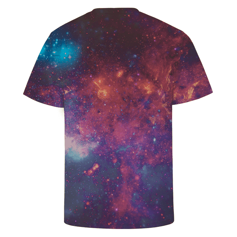 Dbz Super Saiyan Prince Vegeta Space Galaxy 3d Anime T-Shirt