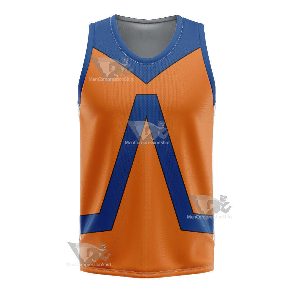 Dc Animal Man Orange Cosplay Basketball Jersey
