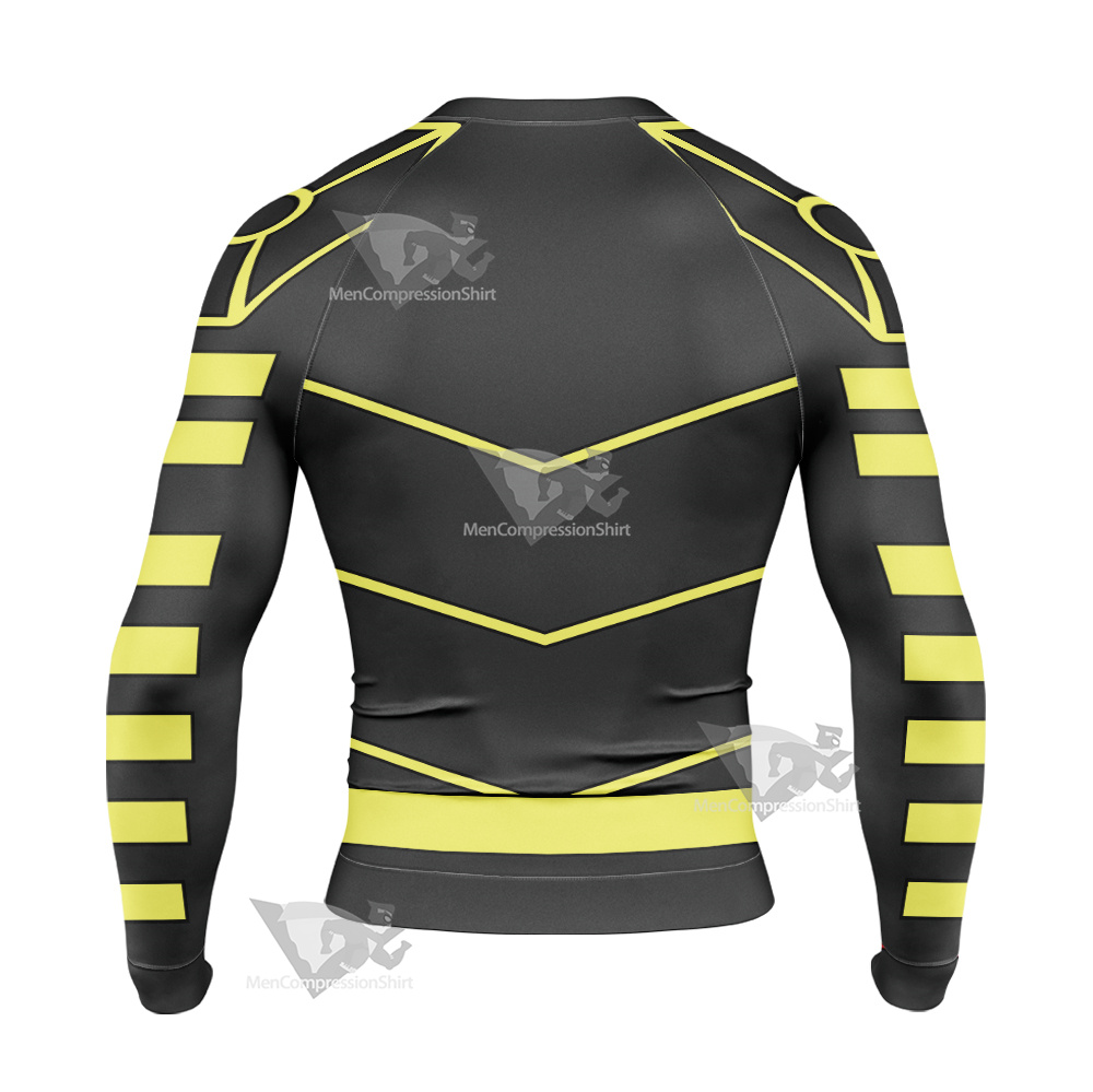 Dc Cassandra Cain Black Cosplay Long Sleeve Compression Shirt