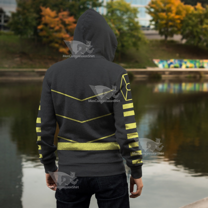 Dc Cassandra Cain Black Cosplay Zip Up Hoodie