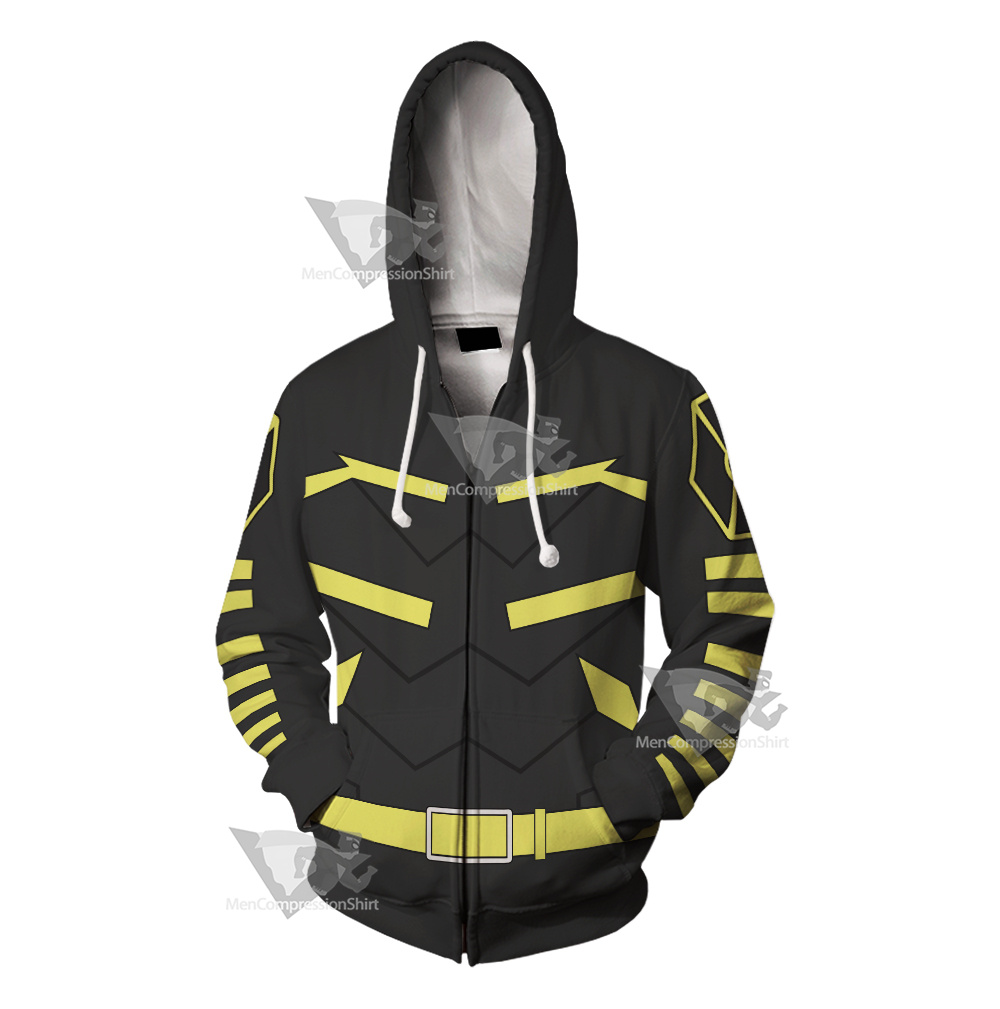 Dc Cassandra Cain Black Cosplay Zip Up Hoodie