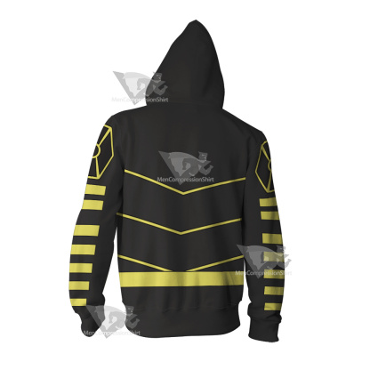 Dc Cassandra Cain Black Cosplay Zip Up Hoodie