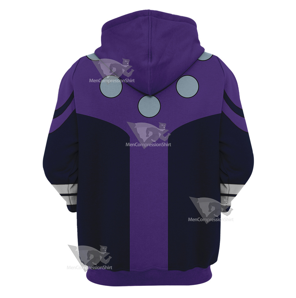 Dc Cosmic Boy Purple Cosplay Hoodie