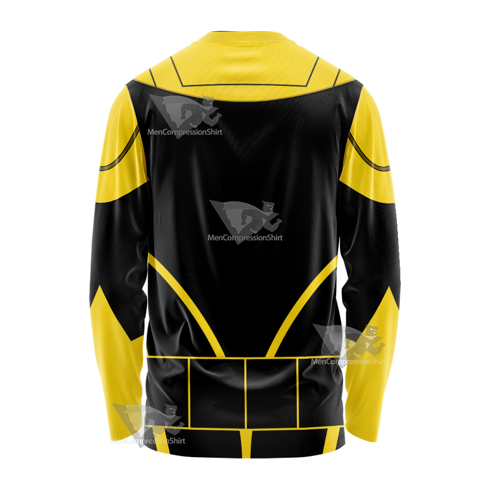 Dc Duke Thomas Yellwo Cosplay Long Sleeve Shirt