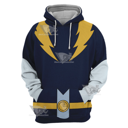Dc Lightning Lad Yellow Cosplay Hoodie