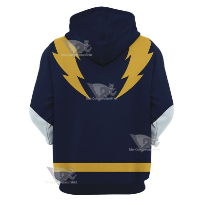 Dc Lightning Lad Yellow Cosplay Hoodie