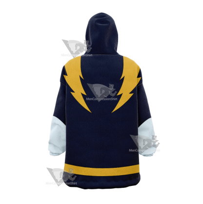 Dc Lightning Lad Yellow Cosplay Snug Oversized Blanket Hoodie