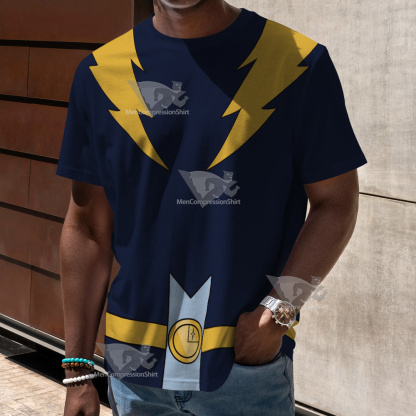 Dc Lightning Lad Yellow Cosplay T-Shirt