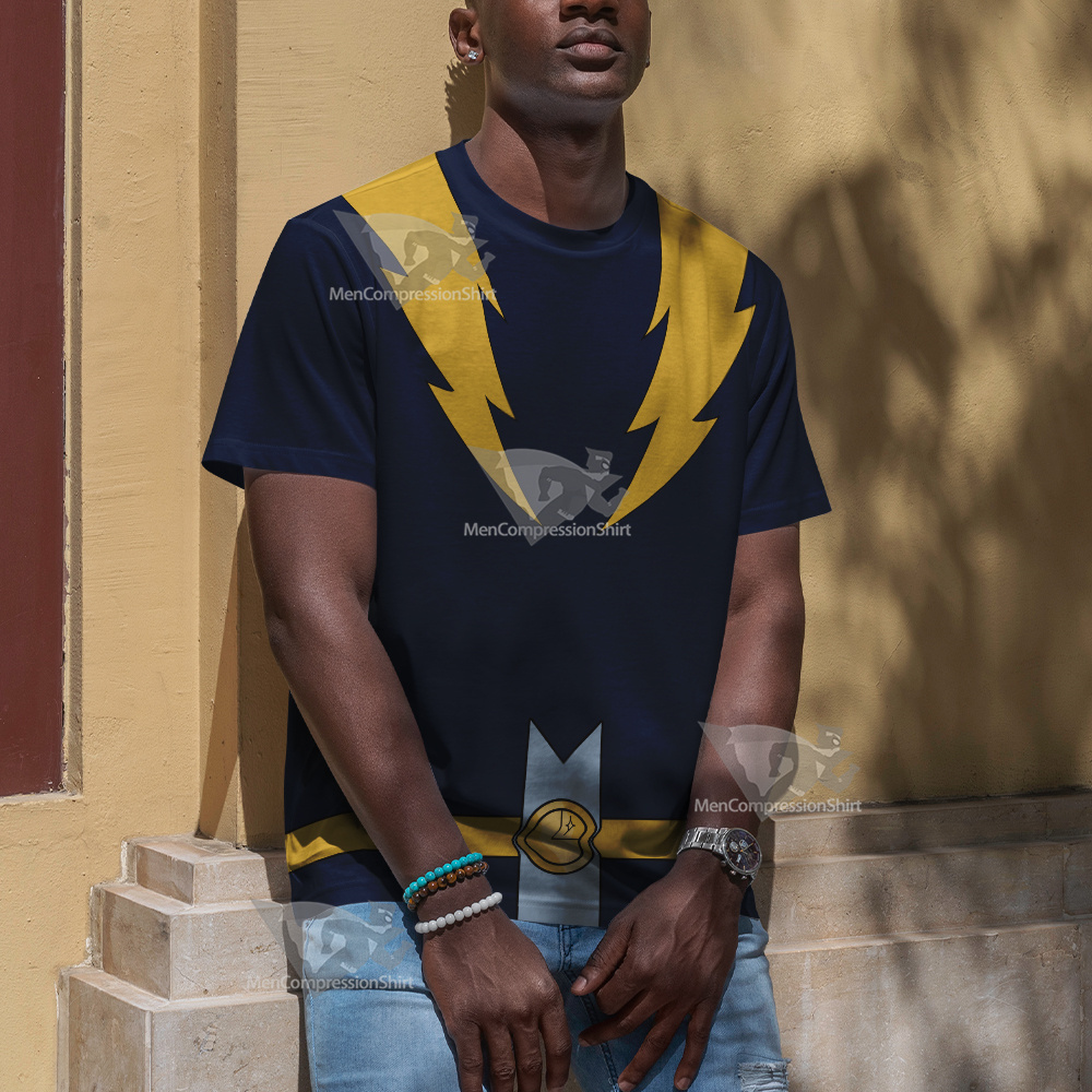 Dc Lightning Lad Yellow Cosplay T-Shirt