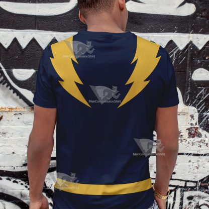 Dc Lightning Lad Yellow Cosplay T-Shirt