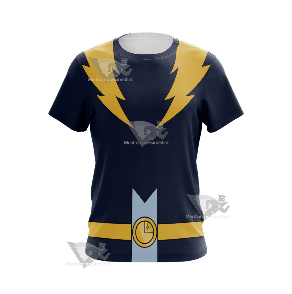 Dc Lightning Lad Yellow Cosplay T-Shirt