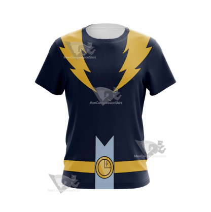 Dc Lightning Lad Yellow Cosplay T-Shirt