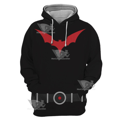 Dc Terry Mcginnis Red Cosplay Hoodie