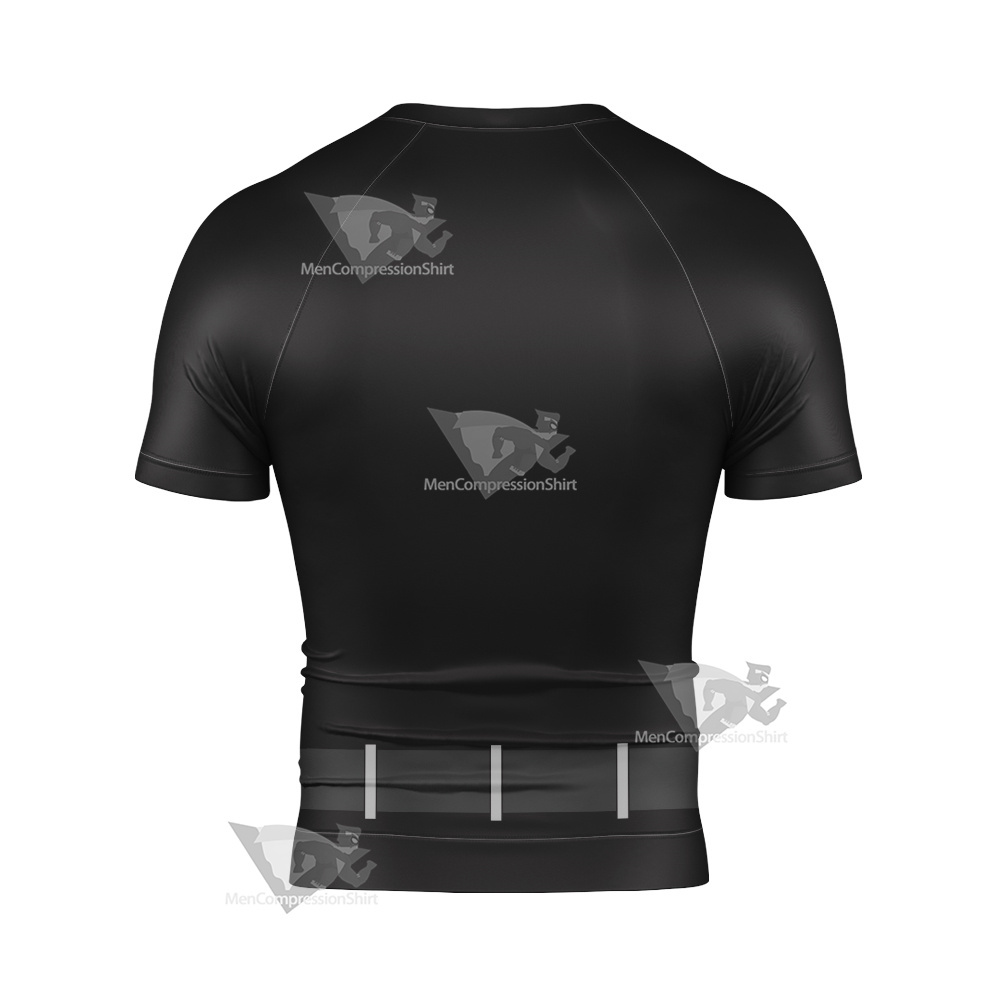 Dc Terry Mcginnis Red Cosplay Short Sleeve Compression Shirt