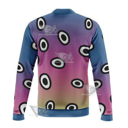 Dc The Changing Man Black Circle Cosplay Bomber Jacket