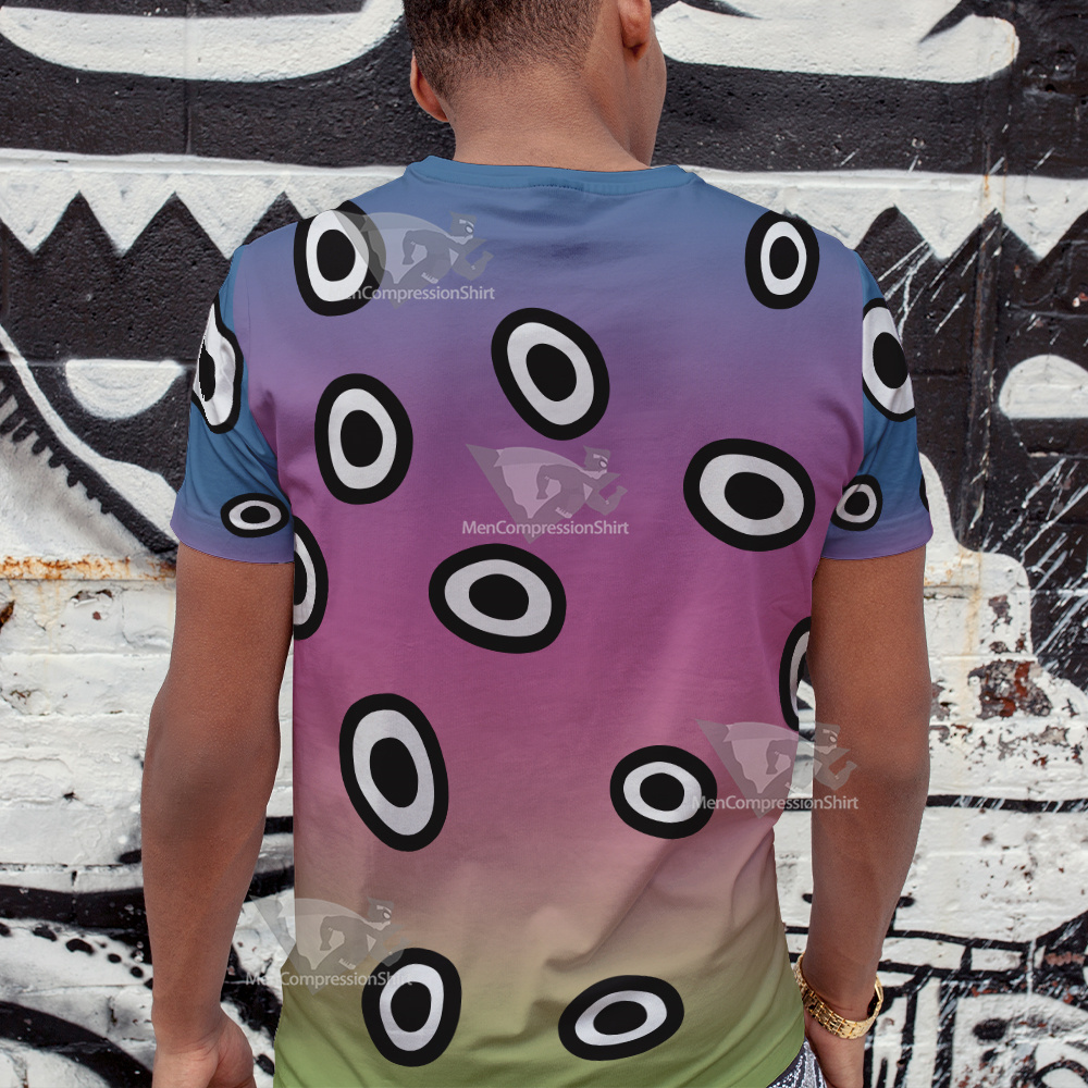 Dc The Changing Man Black Circle Cosplay T-Shirt