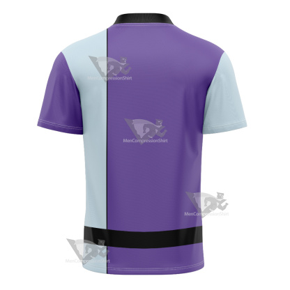 Dc The Elongated Man Purple Cosplay Football Jersey