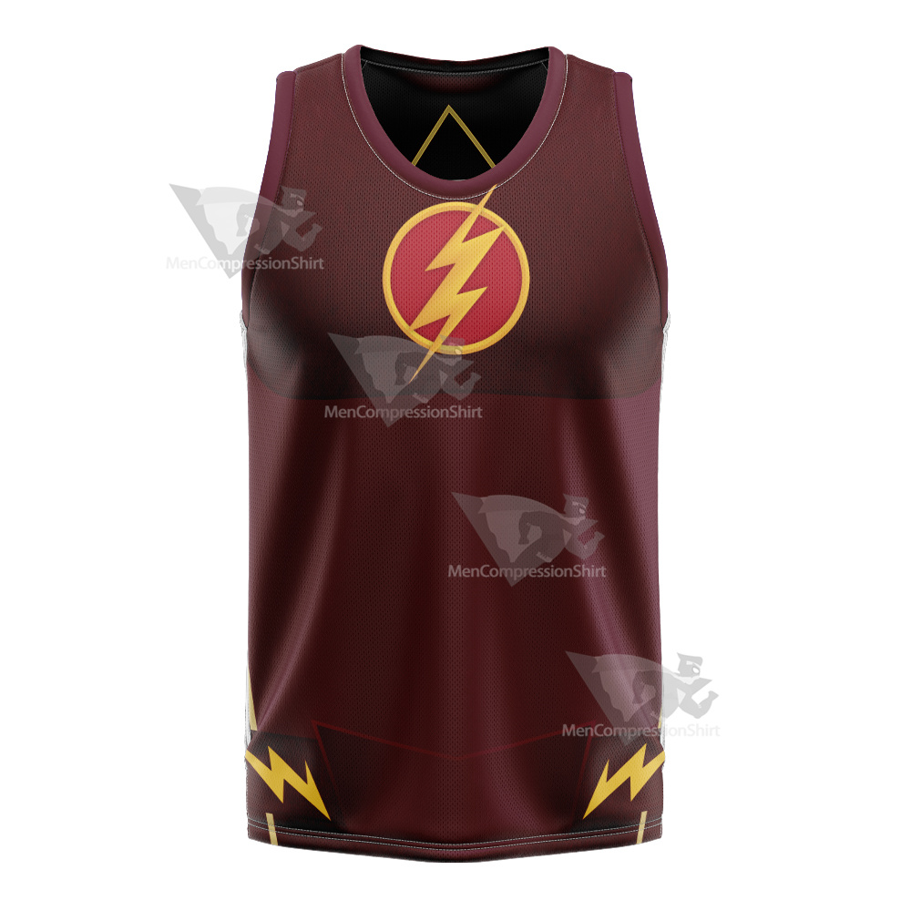 Dc The Flash Season 1 Bartholomew Henry Barry Allen Basketball Jersey