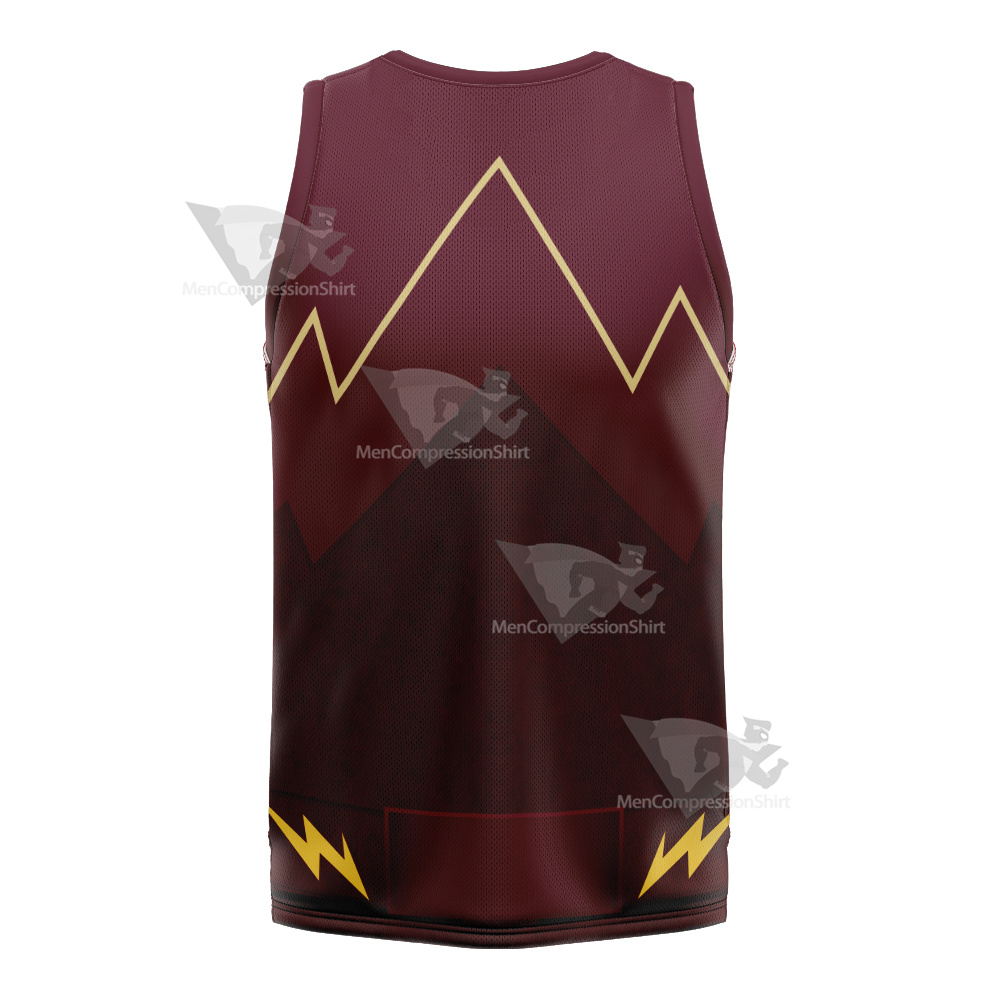 Dc The Flash Season 1 Bartholomew Henry Barry Allen Basketball Jersey