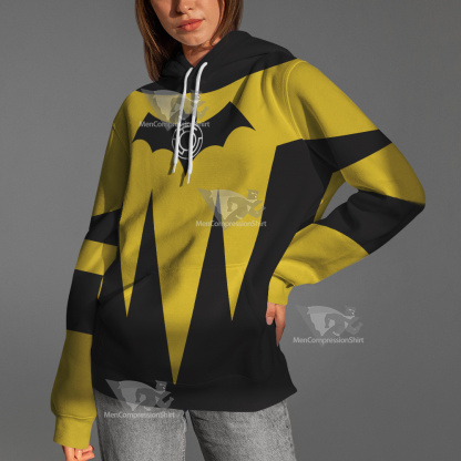 Dc Yellow Lantern Batman Cosplay Hoodie